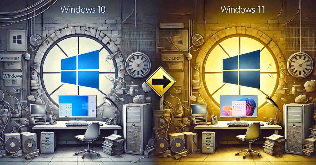 Windows 10 kraj podrške, prijelaz na Windows 11 za sigurnije poslovanje