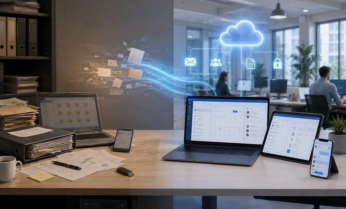 Migracija na Microsoft 365 stari sustav na novi sustav