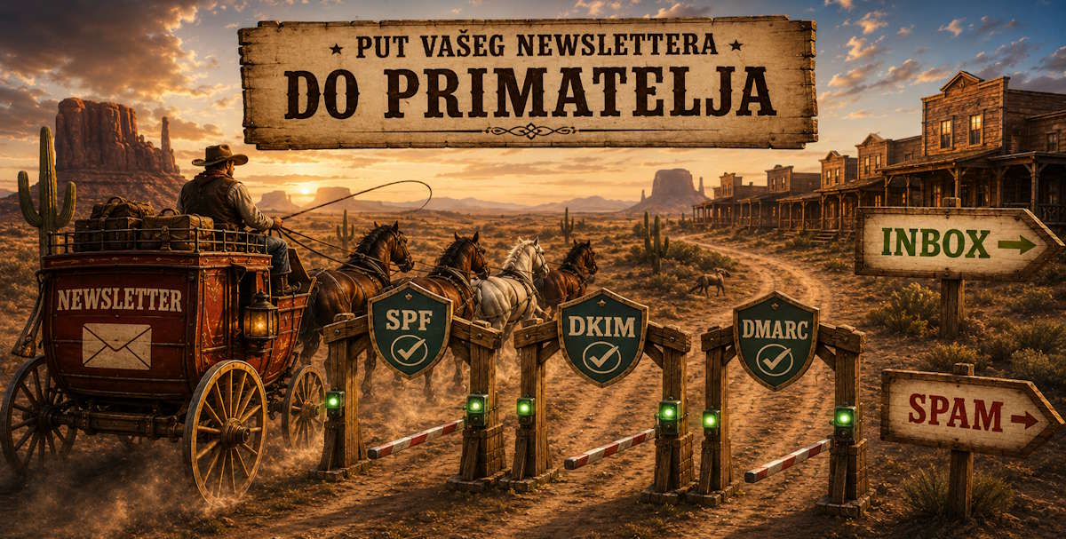 Put newslettera do Inboxa kroz SPF, DKIM i DMARC provjere