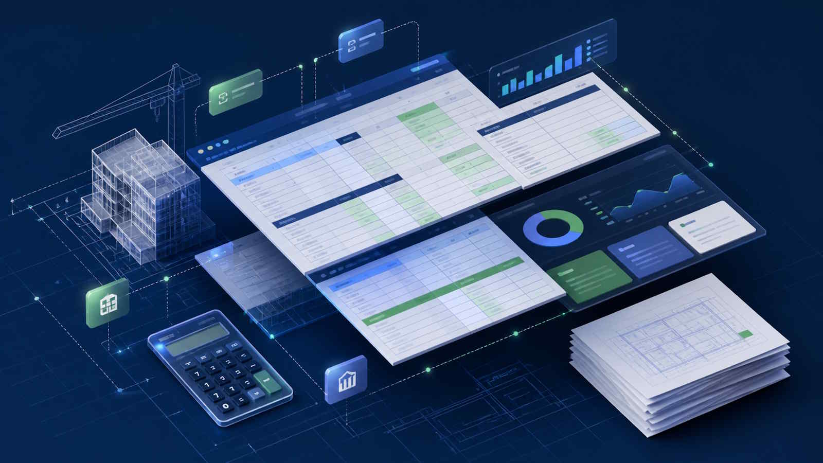 Prikaz automatiziranog Excel troškovnika